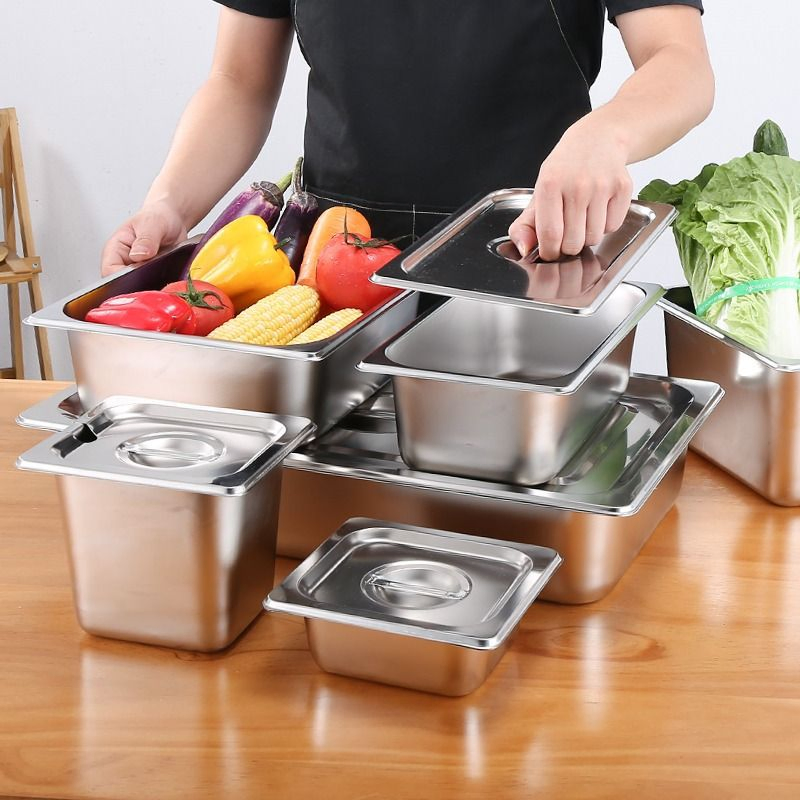 Durable Polished Gastronorm Pan Ideal for Buffet and Restaurant Equipment