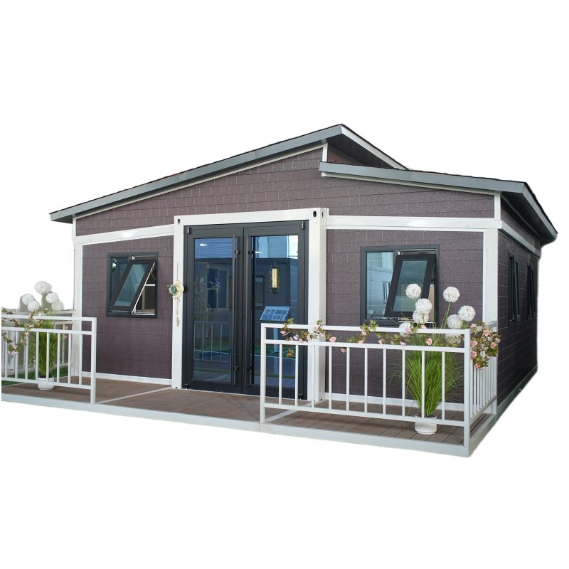 20FT/30FT/40FT Modern Prefab Luxury Prefabricated Container Living Villa 2 Bedroom Home Expandable with Bathroom and Kitchen Container House