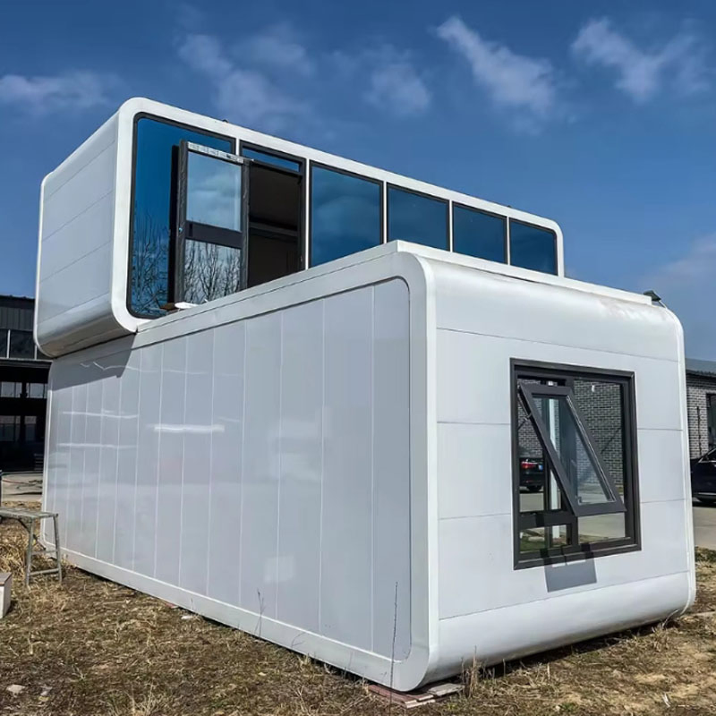 Manufacturers Customize Outdoor Mobile Apple Cabin Reception Lounge Scenic Camping Homestay Space Capsule