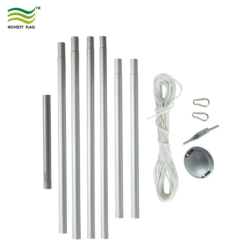 520cm Aluminum Flag Pole for Flying Flag