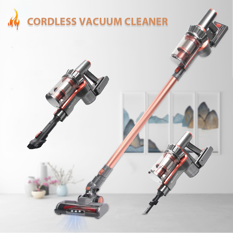 300W BLDC 25000PA Akku Staubsauger Cordless Stick Handheld Vacuum Cleaner for Home
