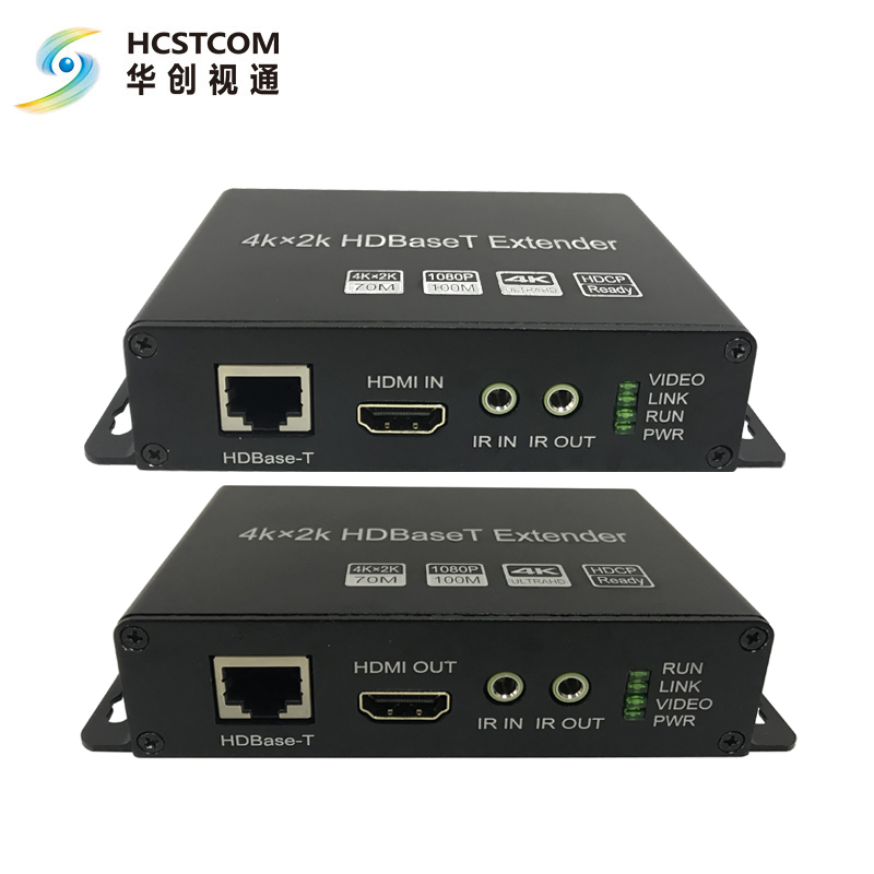 HDMI-удлинитель 4K 30Гц с RS-232 и ИК-управлением