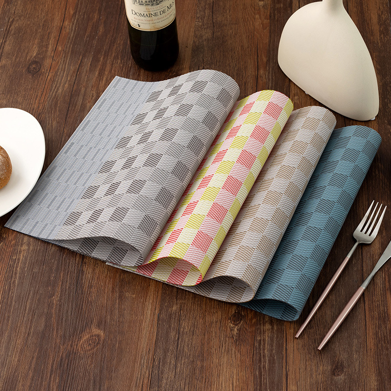 Hot Sale Mat Wholesale Placemats Customized Durable Waterproof Dining Restaurant Place Mat