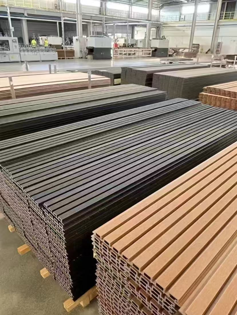 ВПЦ панели для стен с рифлением, влагостойкие