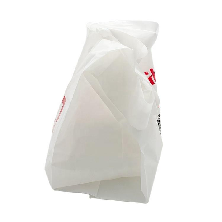 100% Biodegradable Shopping Packaging Garbage Bags Trash Shopping Bags with Logos Plastic