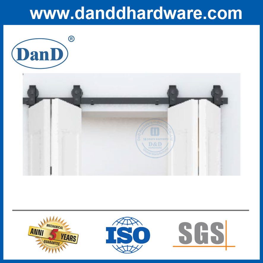 OEM ODM Factory Sliding System Bifold Door Folding Barn Door Hardware
