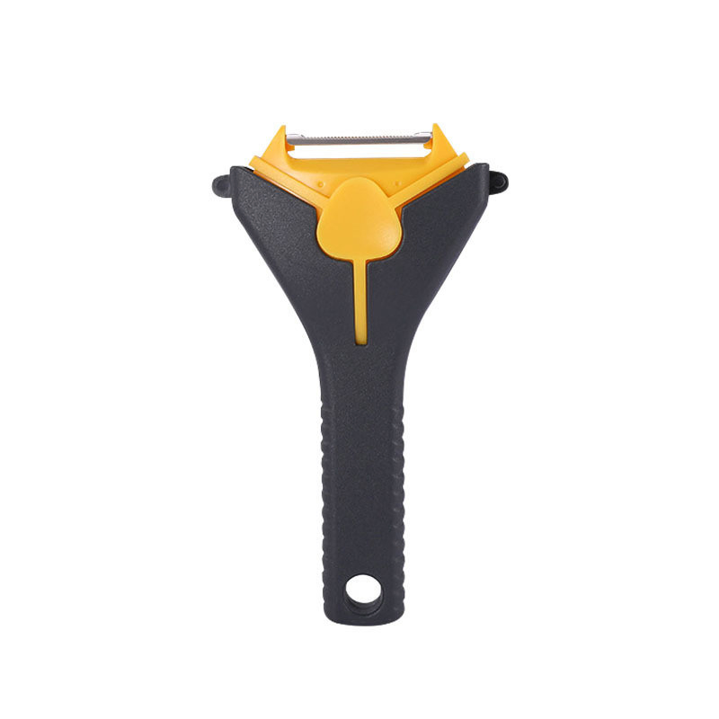 Stainless Steel Rotating Peeler Fruit Vegetable 3 in 1 Vegetable Kitchen Serrated for Potato Carrot Tomato Kiwi Cucumber Bl21010
