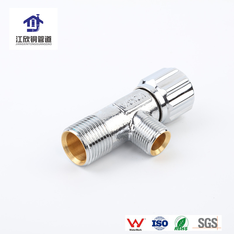 Durable Factory Brass Chrome-Plated Plumbing Fittings Face Basin Faucet