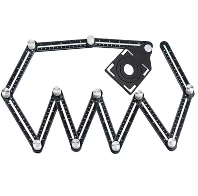 High Quality Tile Cutting Hole Six Fold Ruler
