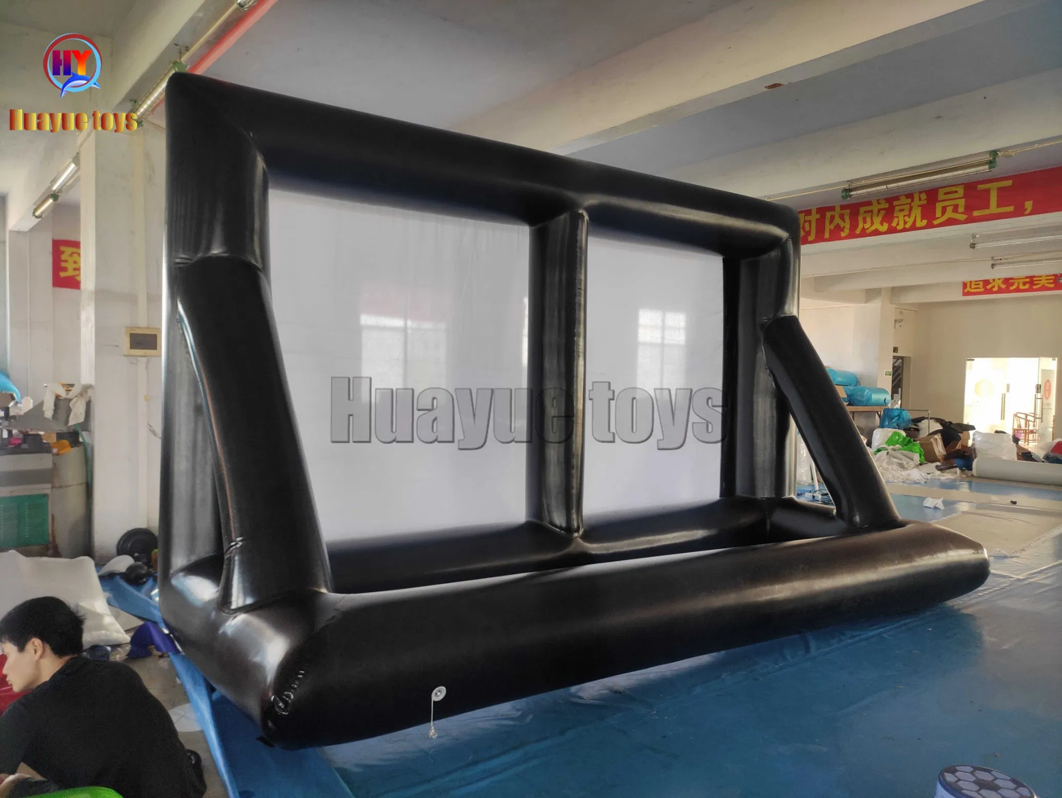 Outdoor Oxford Clothes Movie Inflatable Projector Screen