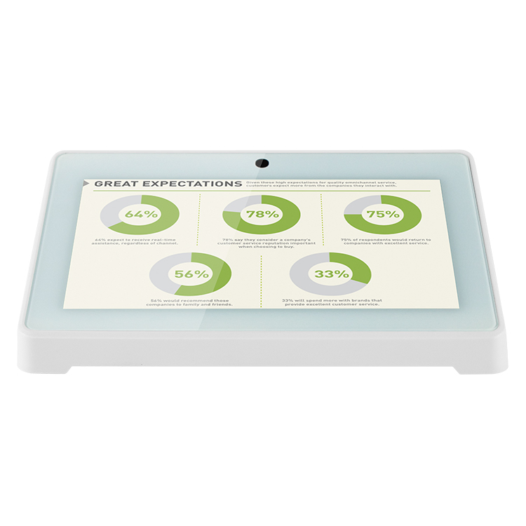 7 Inch Desktop Customer Feedback Android Touch Screen Display