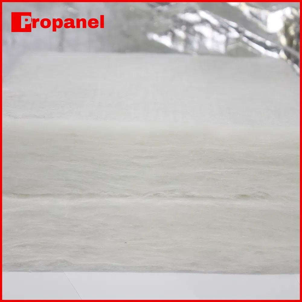 Glasswool with Low Thermal Conductivity and No Formaldehyde Content