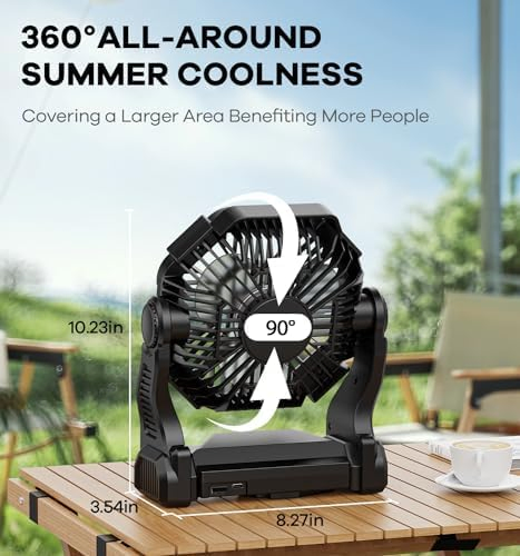 Multifunctional Outdoor Fan