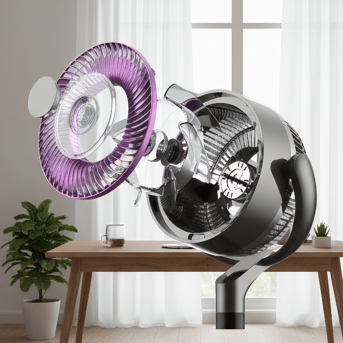 Premium 3D Oscillating Stand Fan for Superior Airflow