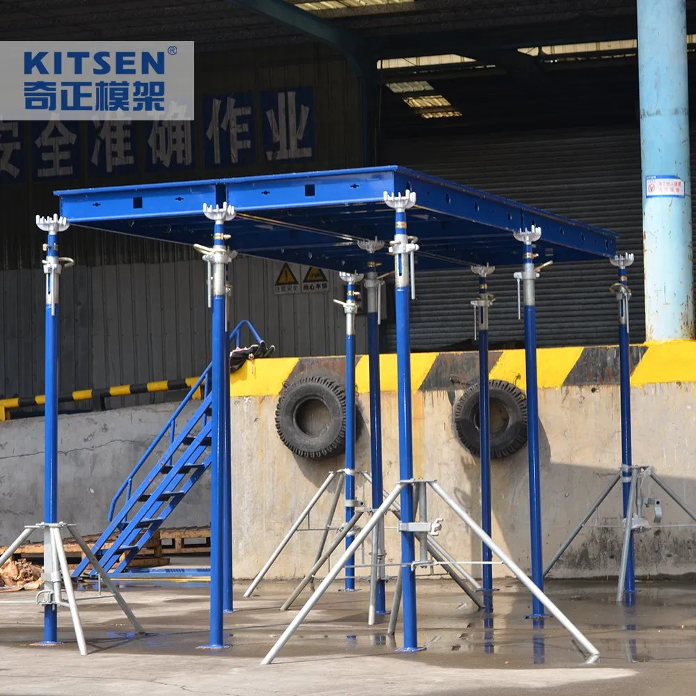 Modular Aluminum Frame Deckform Slab Formwork System Lightweight Concrete Formwork Solutions