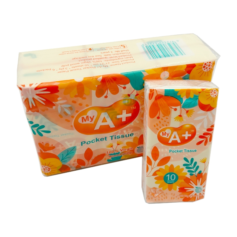 Pocket Tissue Design Custom Soft Paper Cheap Facial Tissue