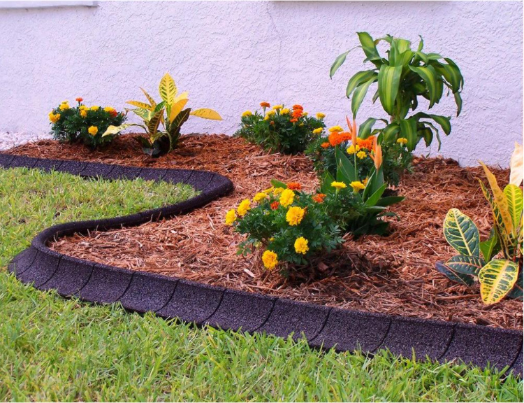 Tall Innovative Eco Border Rubber Edging Curb