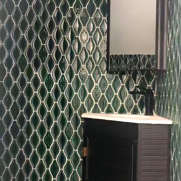 Керамическая мозаика 'Архитектура' для стен ванной и гостиной