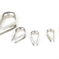 Hot Sale Stainless Thimble of Closed Type U-Shape for Wire Rope