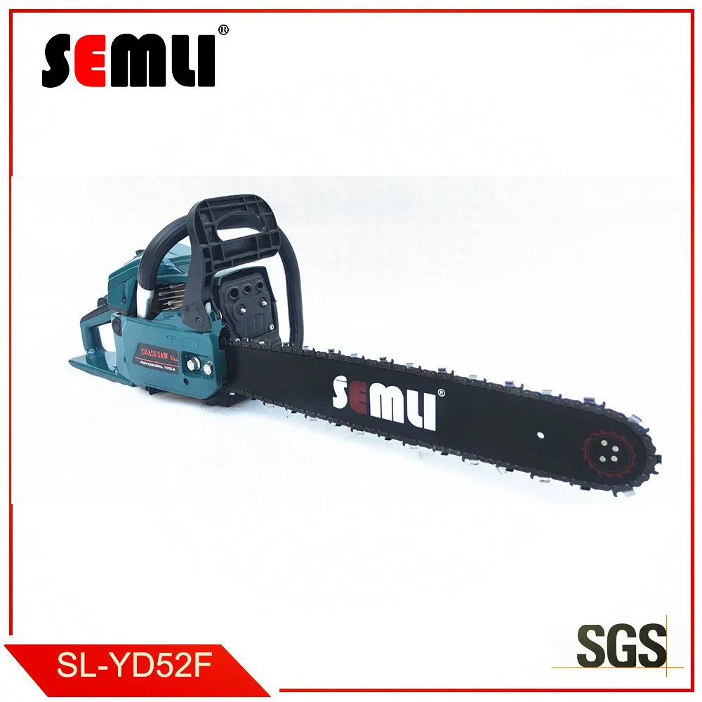Tree Cutting Tools Gasoline Model Chainsaw 52cc. 58cc Optional