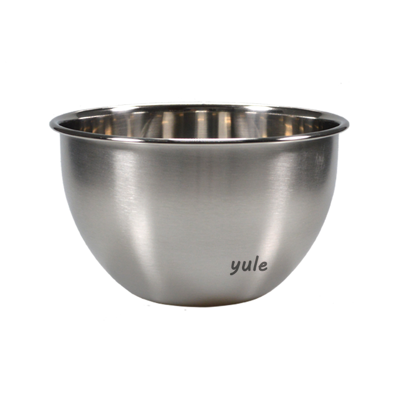 Amazon Hot Sale 0.5mm Height Quality 16cm-30cm Salad Mixing Bowl Stinless Steel Mixing Bowl