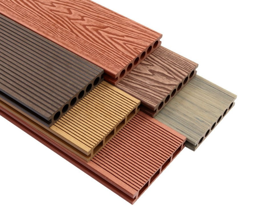 Outdoor WPC Wood Plastic Composite Wall Cladding WPC Fluted Board Exterior Panels WPC Factory House