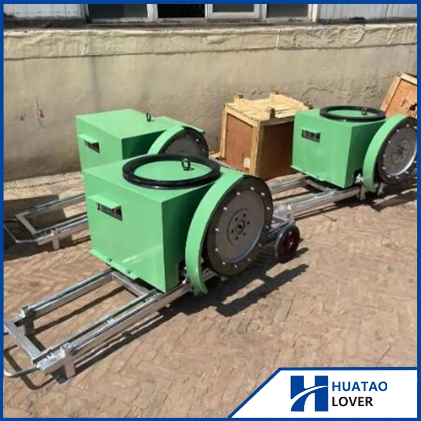 Рельсовая алмазная пила с регулируемым углом для мрамора