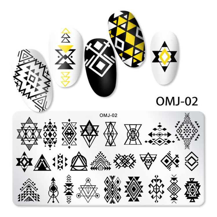 Populor Christmas Stamping Plate, Pattern Printer Nail Art Accessory&Decoration