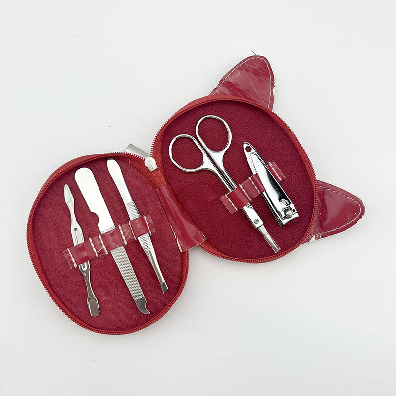 Professional Personal Beauty Tools Cute Cartoon Pedicure Manicure Set for Kids