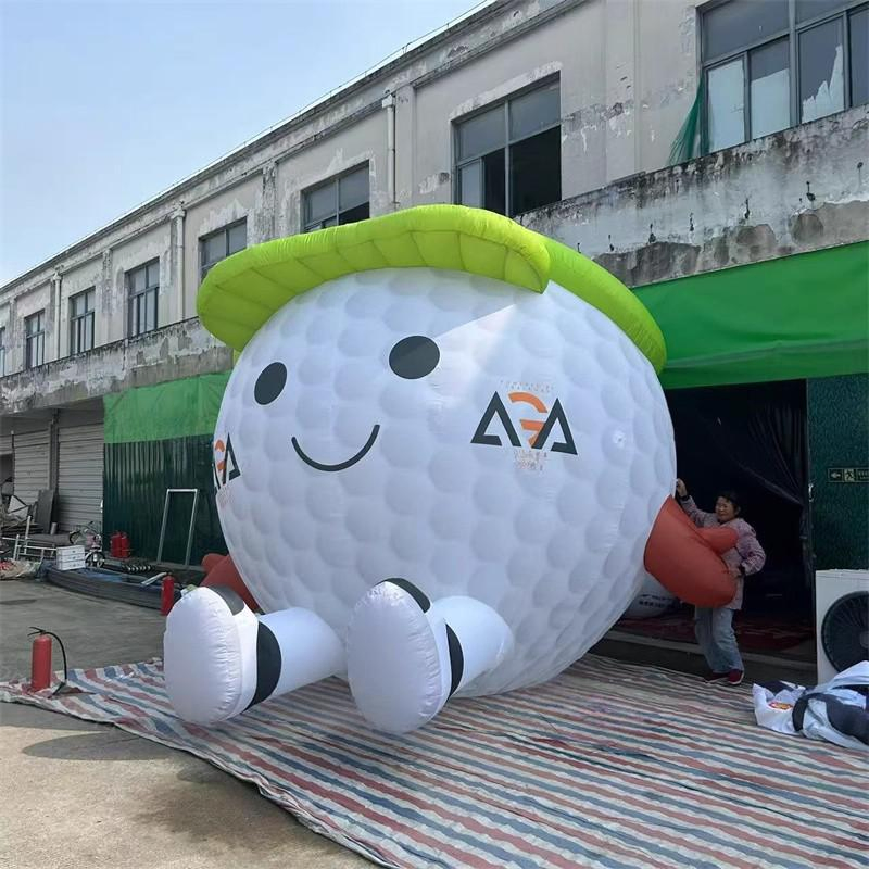Boyi Inflatable Advertising Model Inflatable Balloon with LED for Golf Balloon