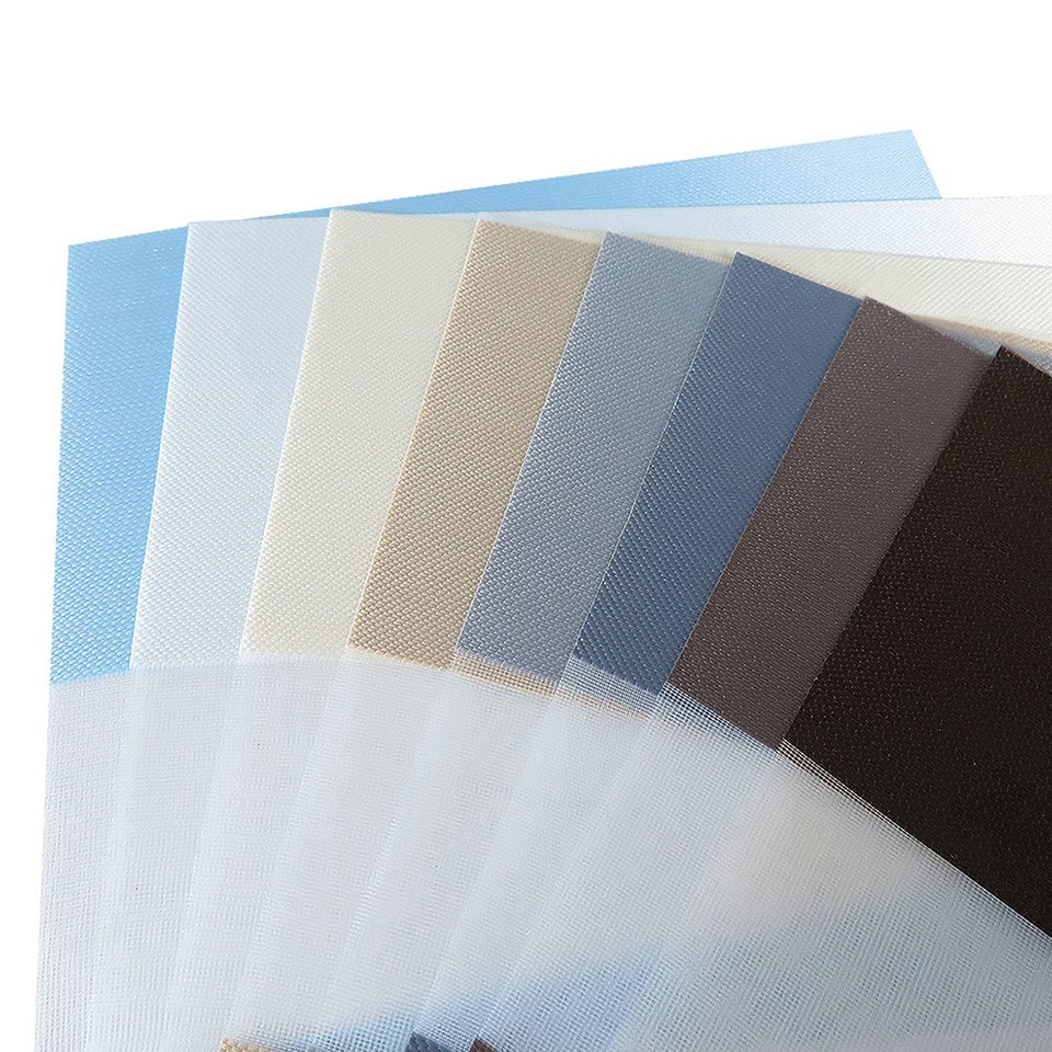 Textile Blackout Shades Zebra Roller Blind Fabric for Window Made in China