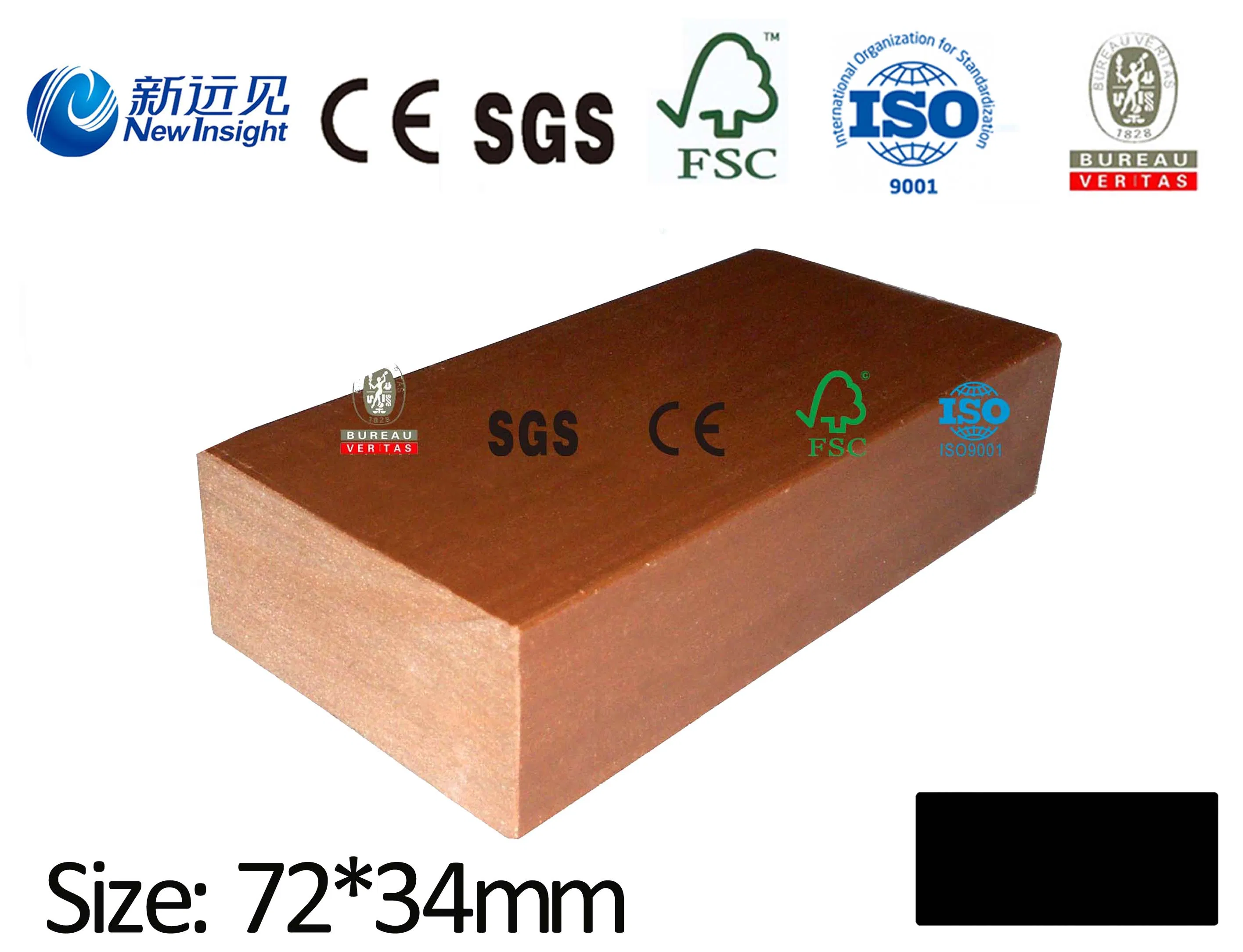 100X10mm WPC Railing and Fence with Ce Fsc Certificate