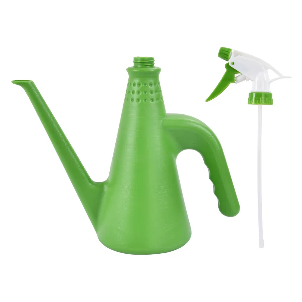 Best Quality 850ml Small Multifunctional Plastic Long Spout Watering Can/Pot/Kettle with Sprinkler Head Garden Sprayer for Plants