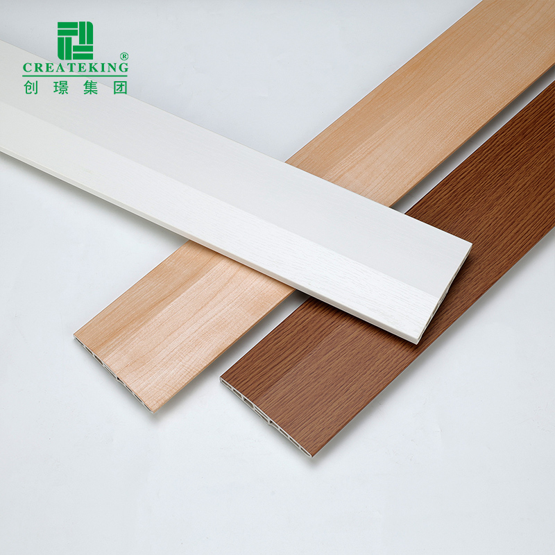 China Manufacturer Hot Sale Premium 100*15mm Moisture-Proof Laminate Floor Skirting