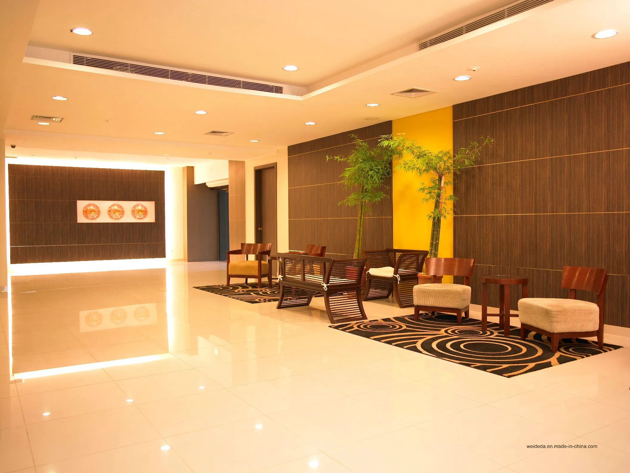 Wood Grain Color Core Compact Laminate Sheet for Wall Callding