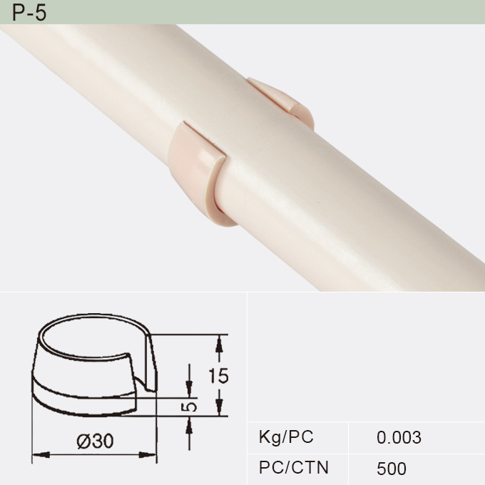 Plastic Space 90 Degrees Fittings for Pipe System (P-13A)