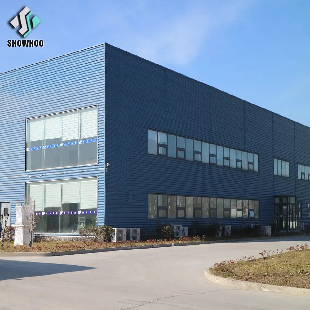 Steel H Column Truss Steel Structure Warehouse 10 Tons Crane Warehouse