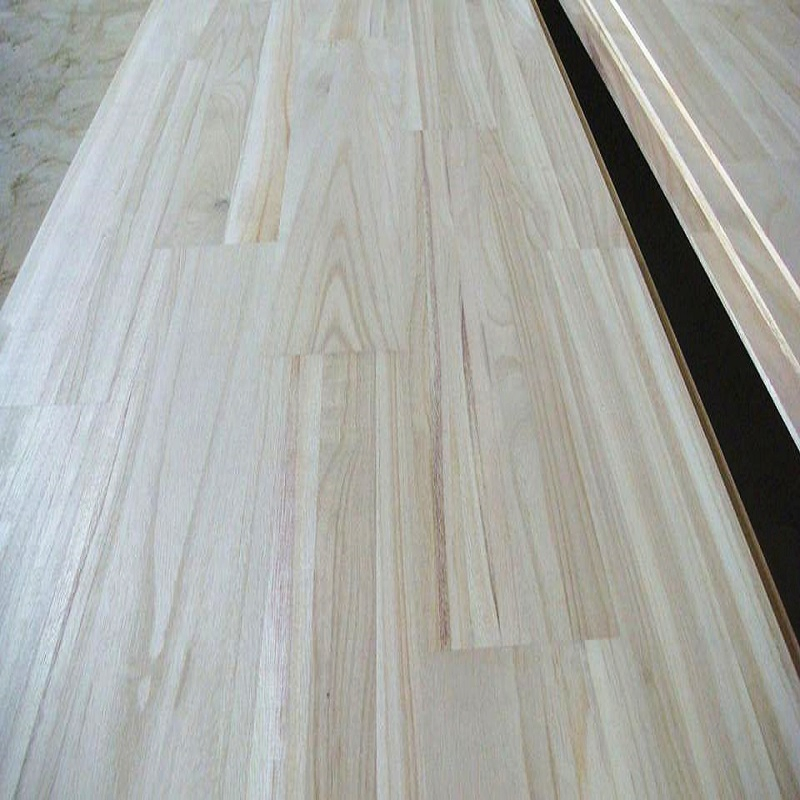 Low Price and Solid Finger Joint Wood Board Paulownia Panel for Coffins