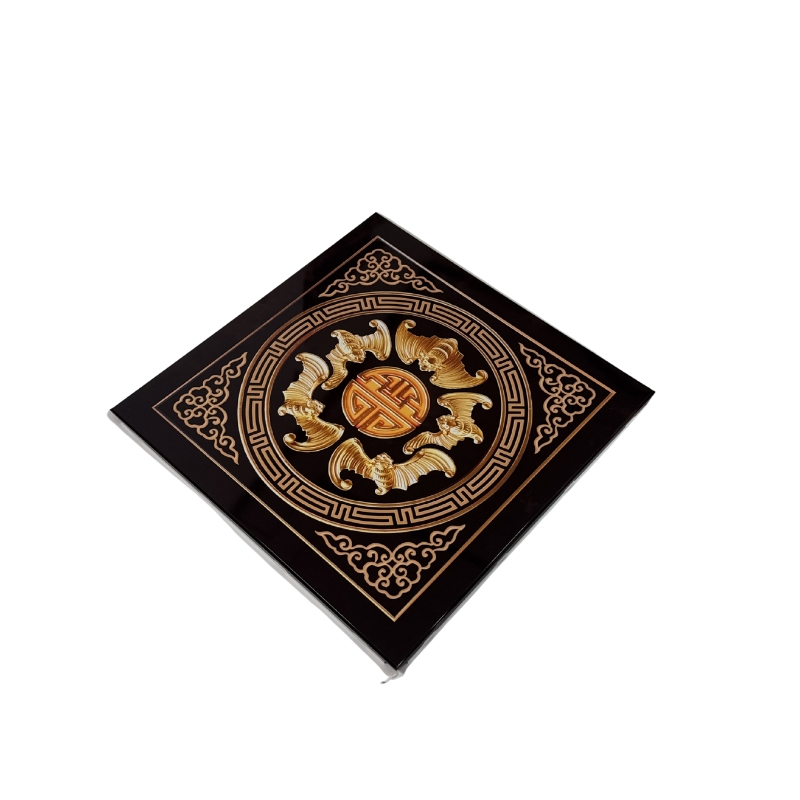 Embossed Aluminum Ceiling Panel Geometric Pattern for Temple Style Ceiling