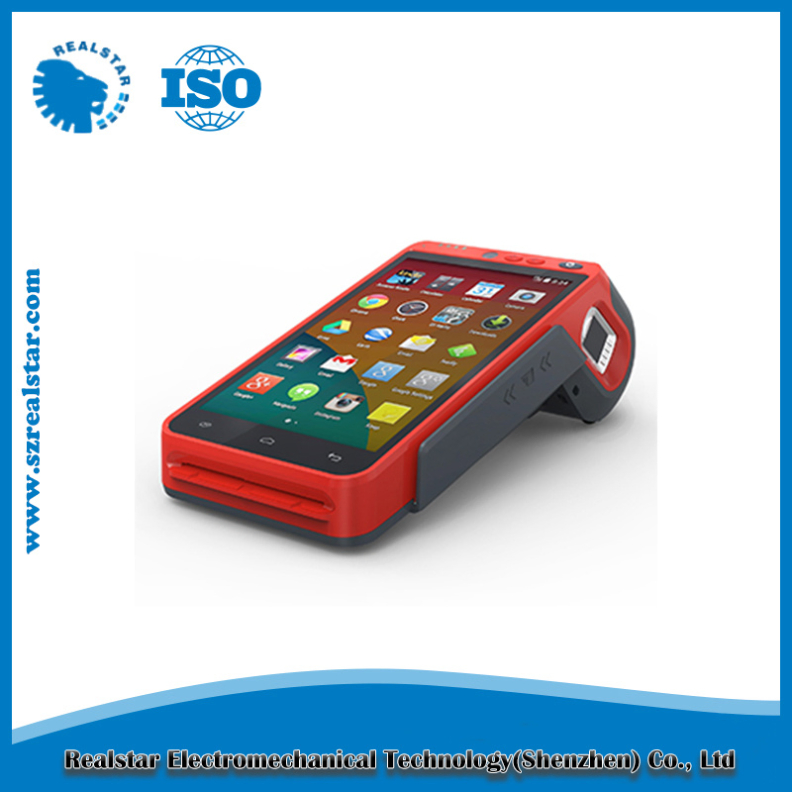 Android Handheld POS All in One Terminal with 58mm Thermal Printer From Ycd