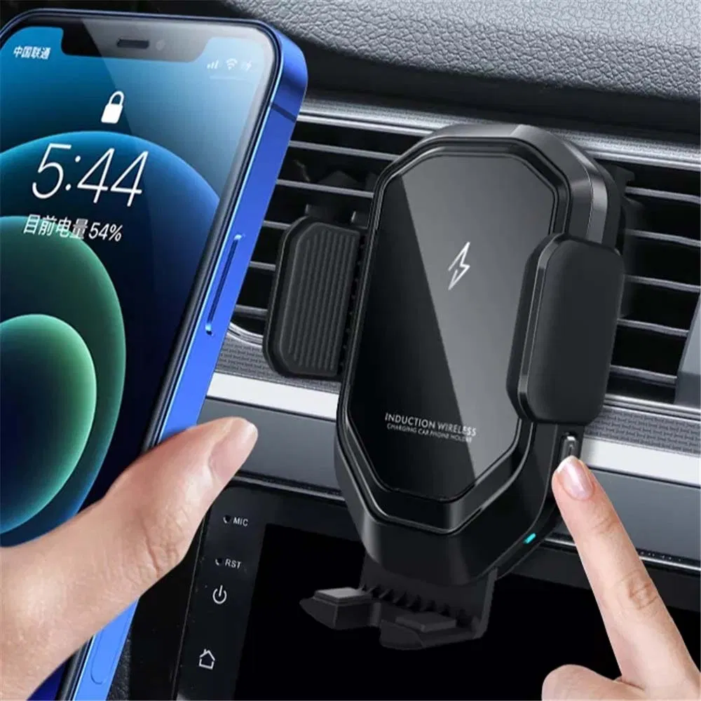 Автоматический беспроводной автомобильный зарядник Qi Rt-S73