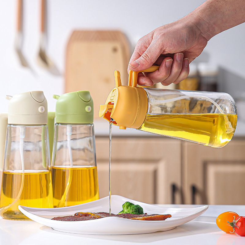 China Supplier Glass Material Glass Oil Kettle for Seasoning Spraying