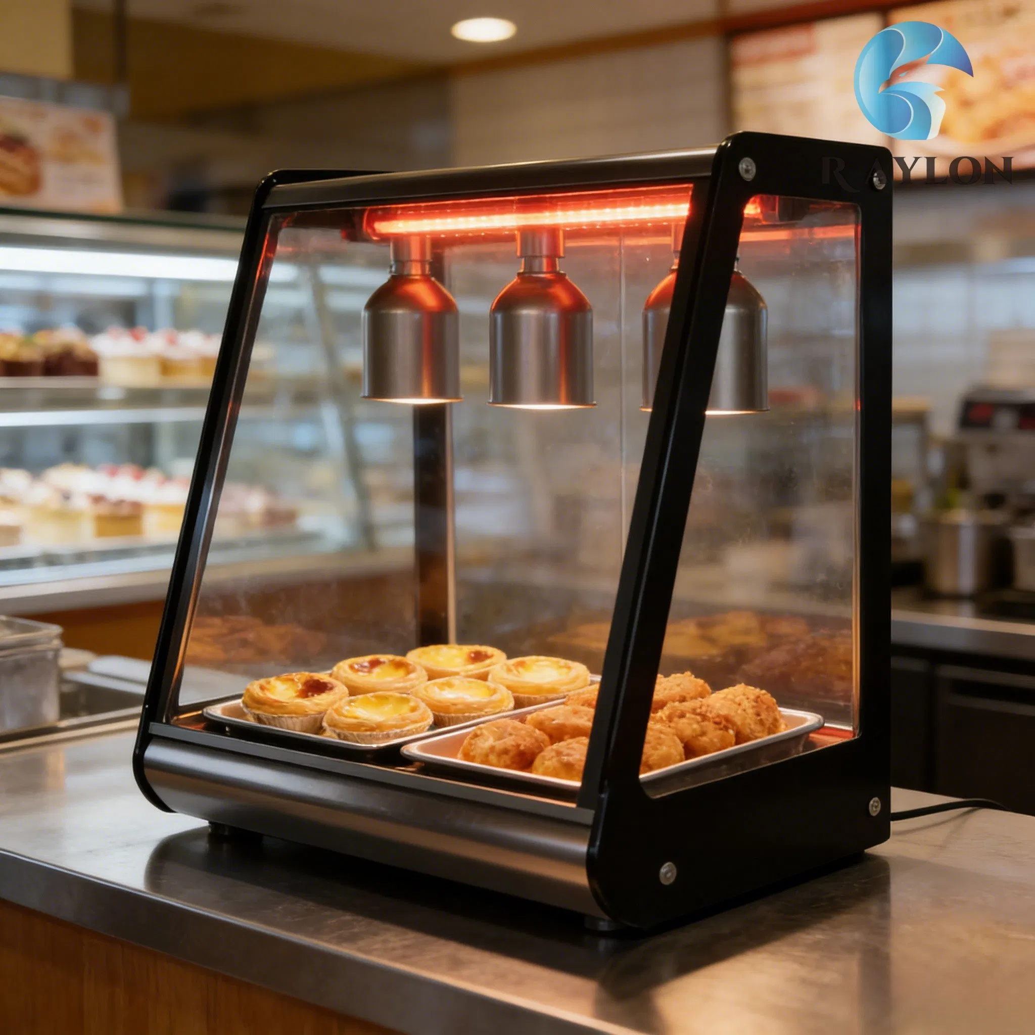 Stainless Steel Commercial Kitchen Equipment Food Display Warmer for Restaurant