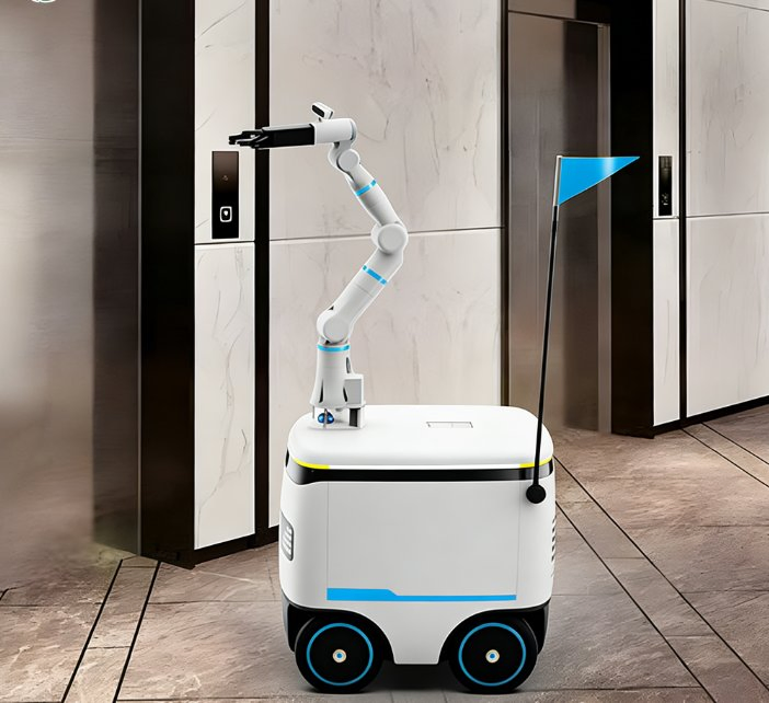 Smart Path Planning Warehouse Industrial High-Capacity Delivery Robot
