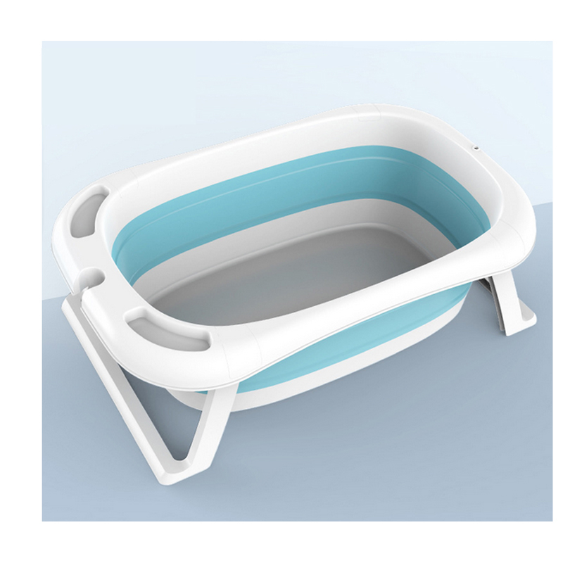 Portable Baby Bath Basin with Intelligent Thermometer Show, Children′ S Bath Basin Baby Bathtub, a Space for Showerheads