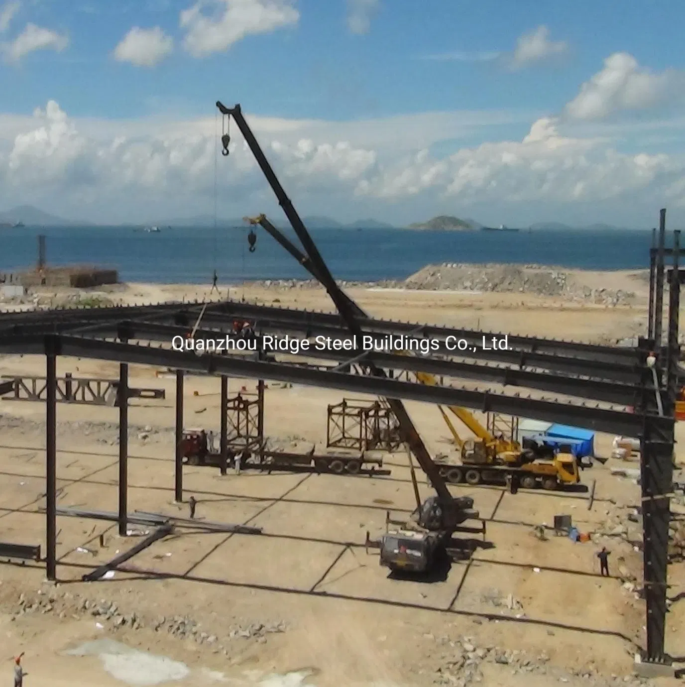 Well Designed Anti-Seismic Cheap Ready-Made Fabrication New Technology Steel Structure Workshop for Sale