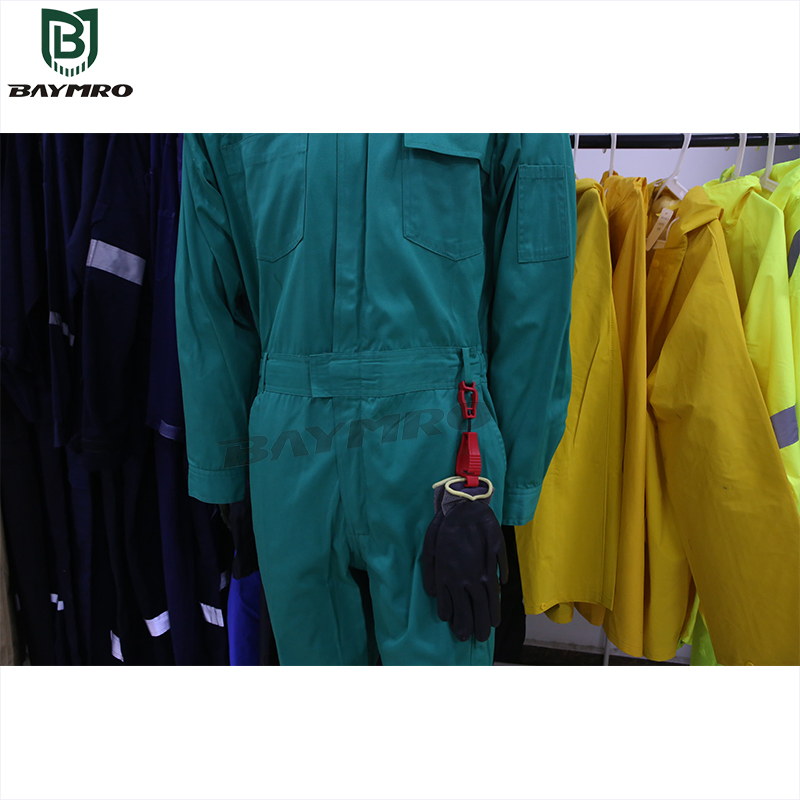 PPE Supplier Green Orange Durable Sturdy Plastic Glove Clip