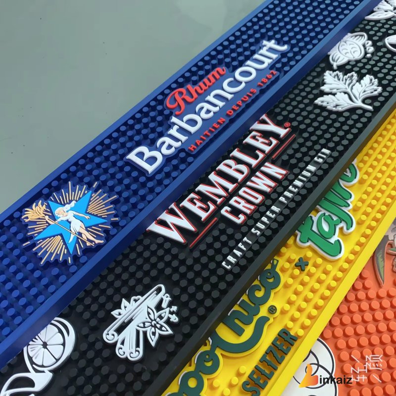 Резиновый барный коврик с логотипом