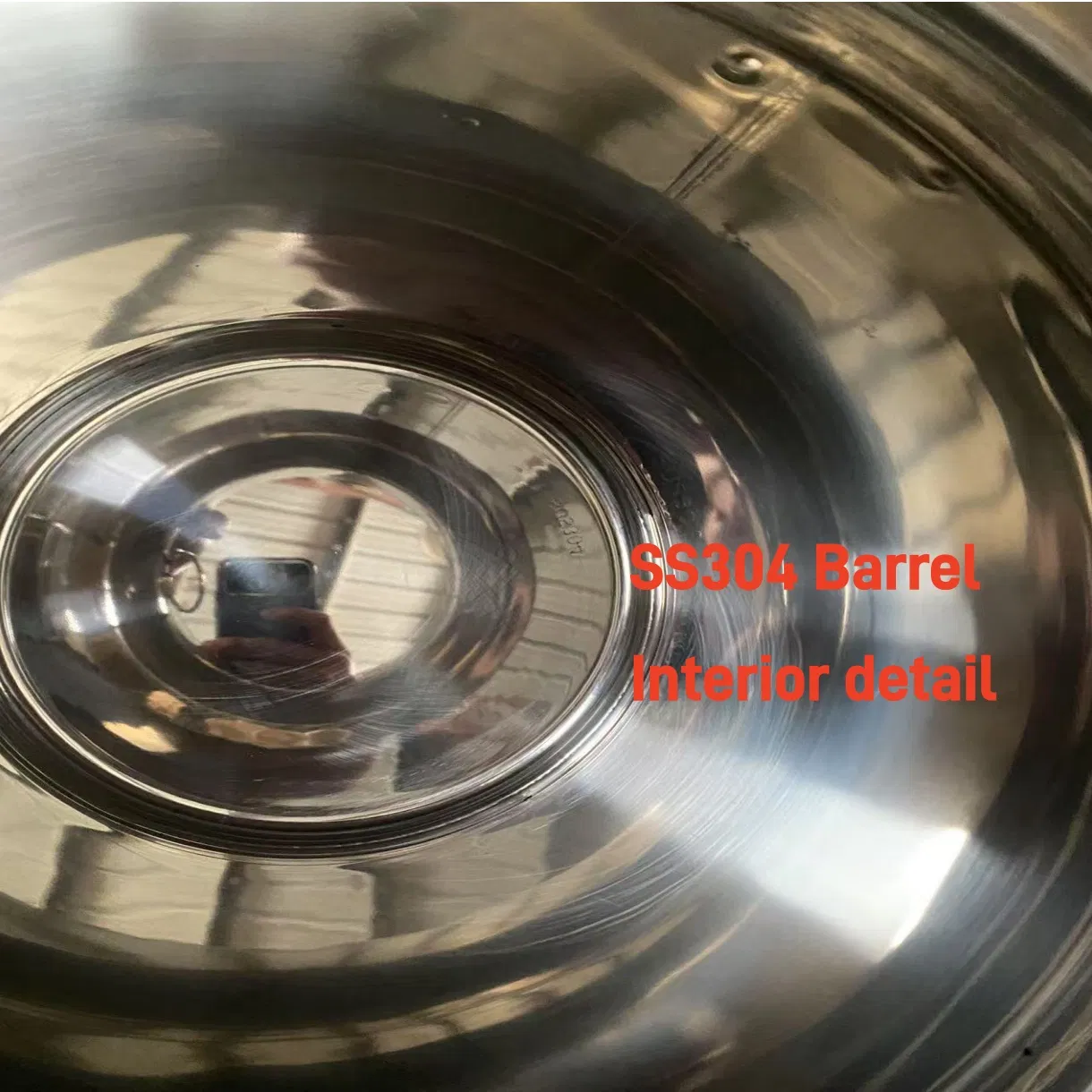 Пищевая бочка из нержавеющей стали SS304, 58 л