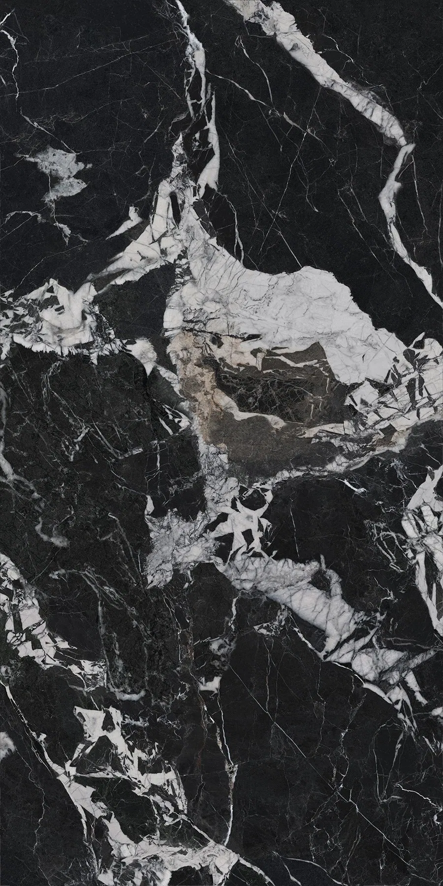 Керамогранит Nero Antico под мрамор, матовый